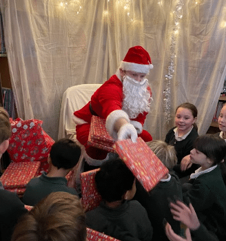 Father Christmas Visits St Julian’s! Father Christmas Visits St Julian’s!